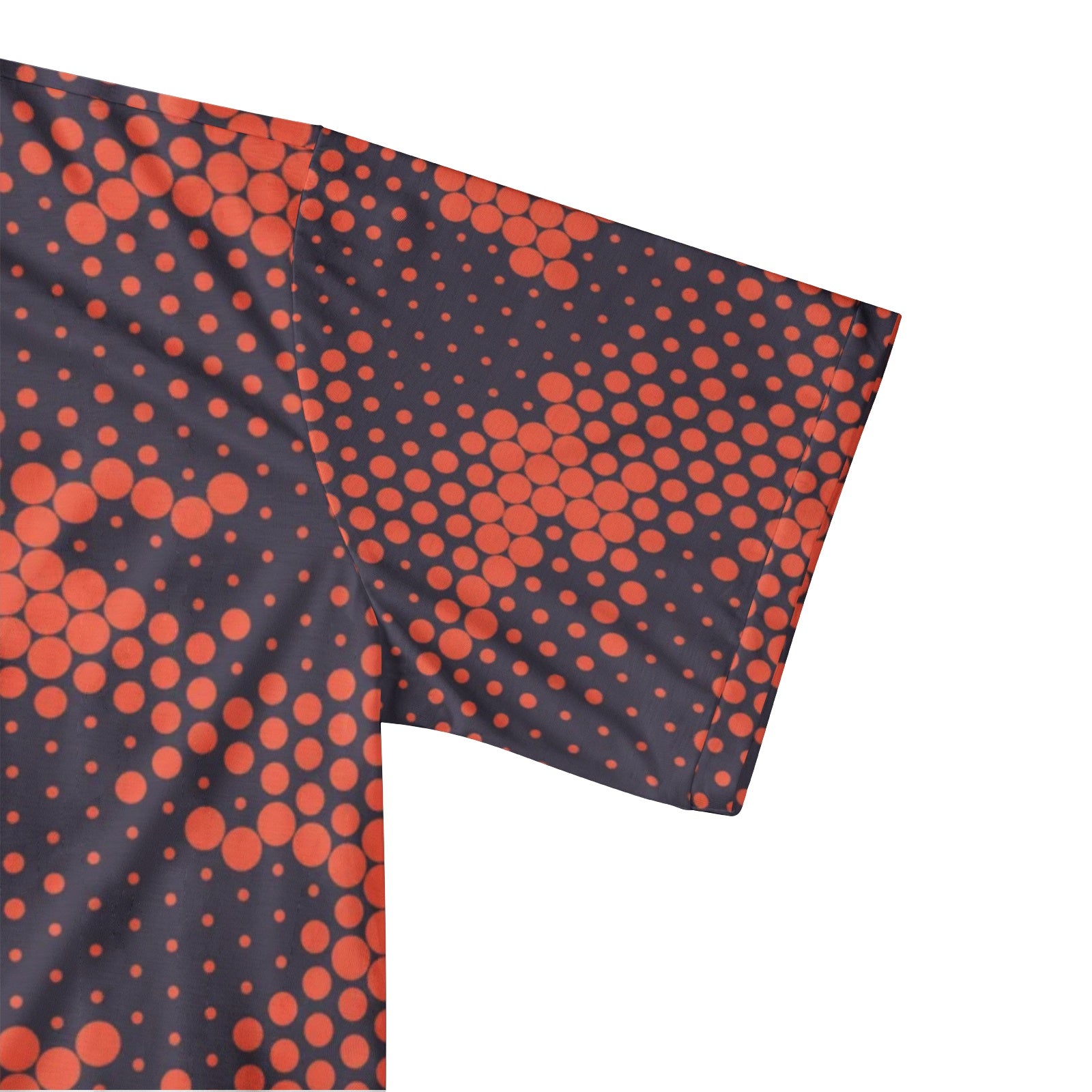 Camo Golf Shirt | Orange & Blue Digital Camo Colors