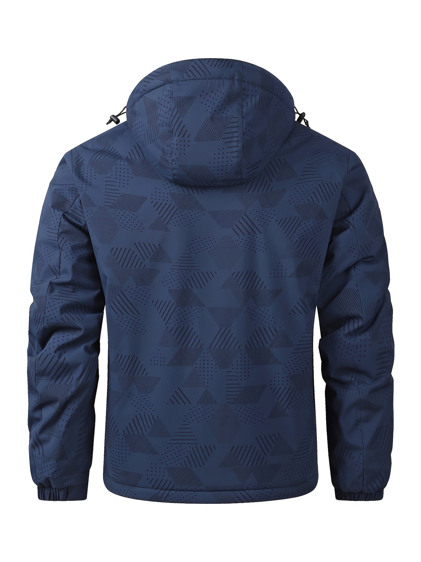 Durable Men's Winter Jacket: Scratch-Resistant, Windproof, Warm Fleece Camo Colors