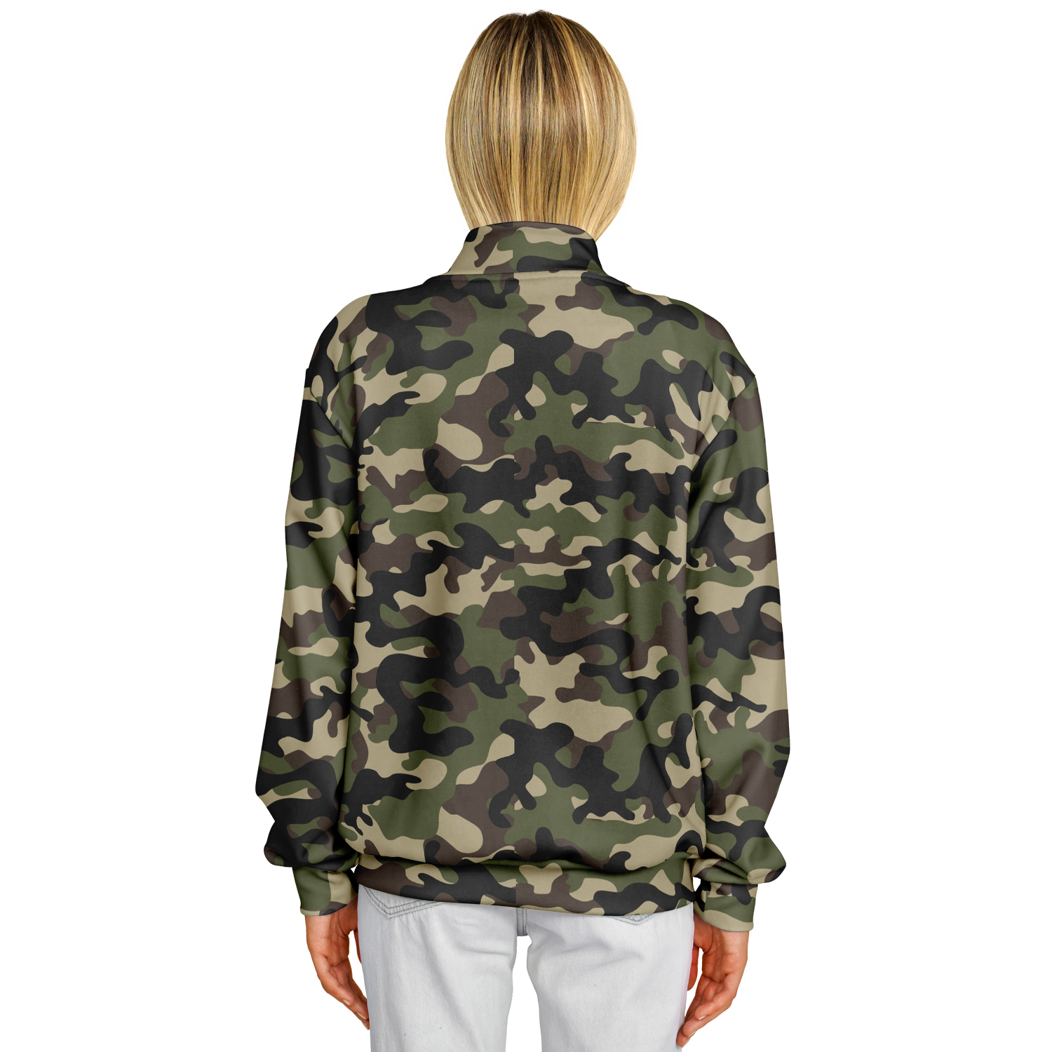 Military Brown Camo Jacket | Heavyweight Baseball Style Camo Colors