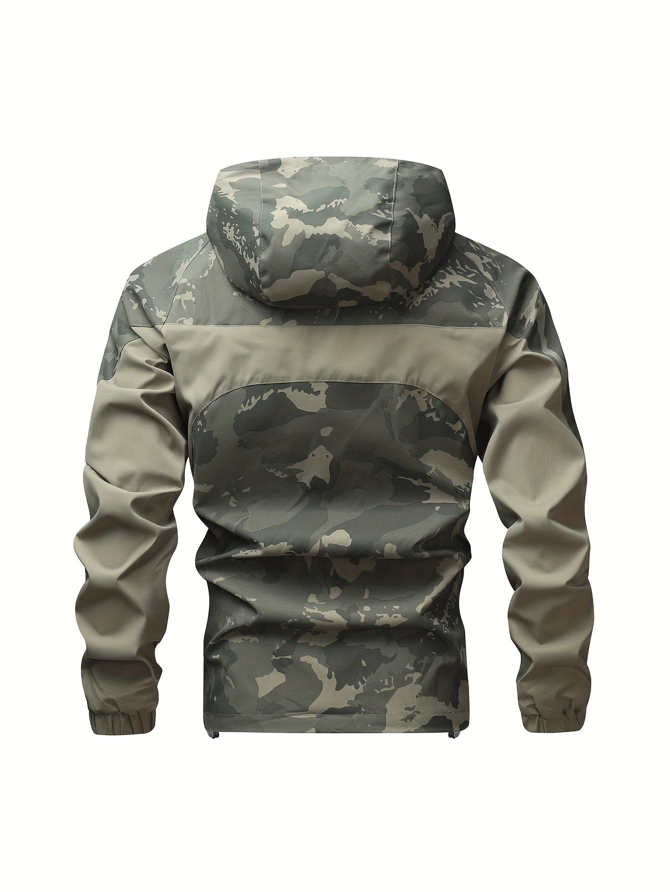 Preppy Jacket For Men | Army Green Camouflage Camo Colors