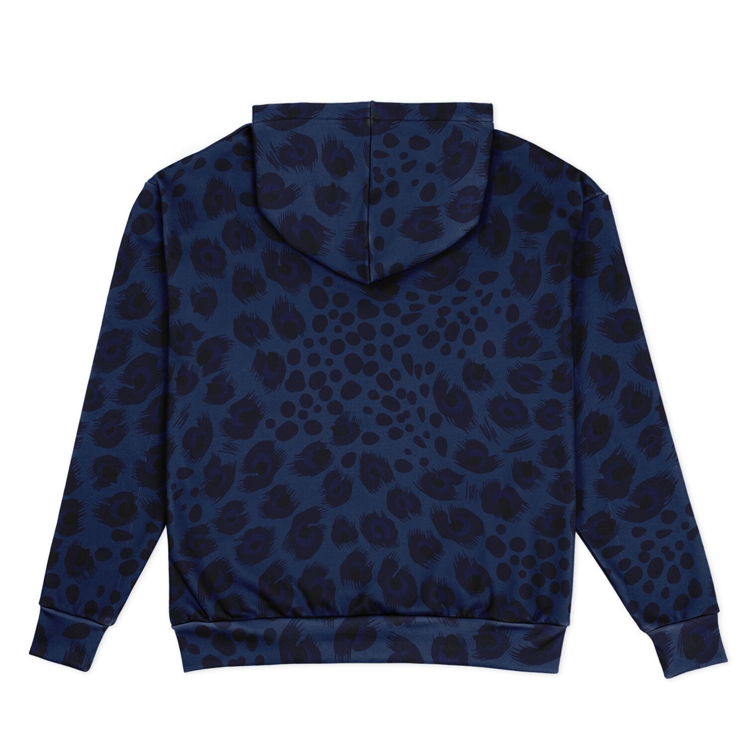 Oversized Leopard Hoodie | Deep Blue | Camo Colors