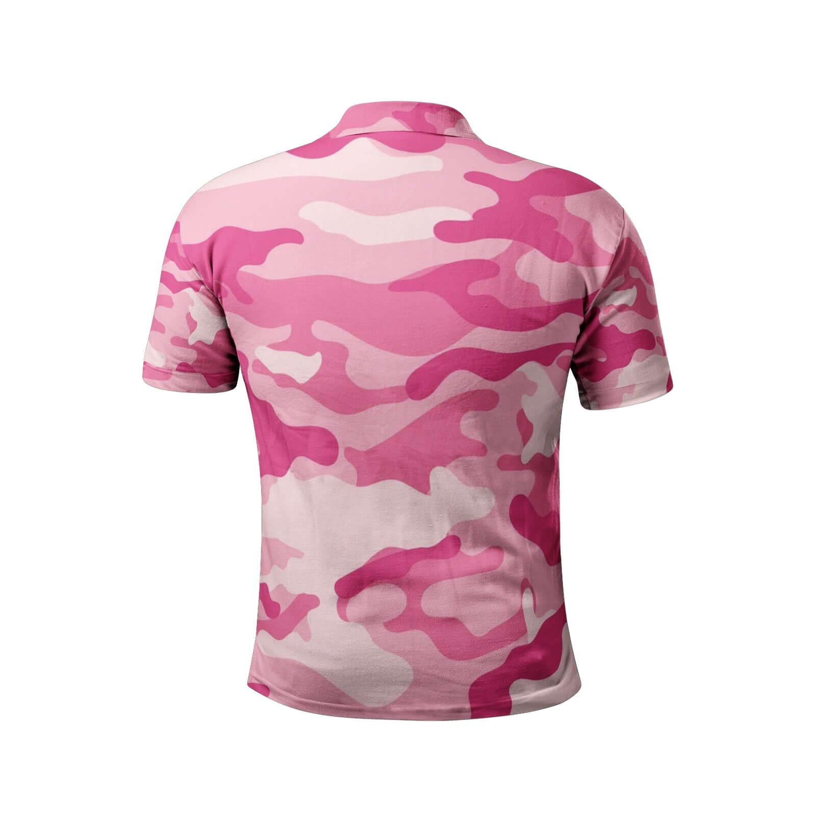 Camo Golf Shirt | Lavender Pink Camo Colors