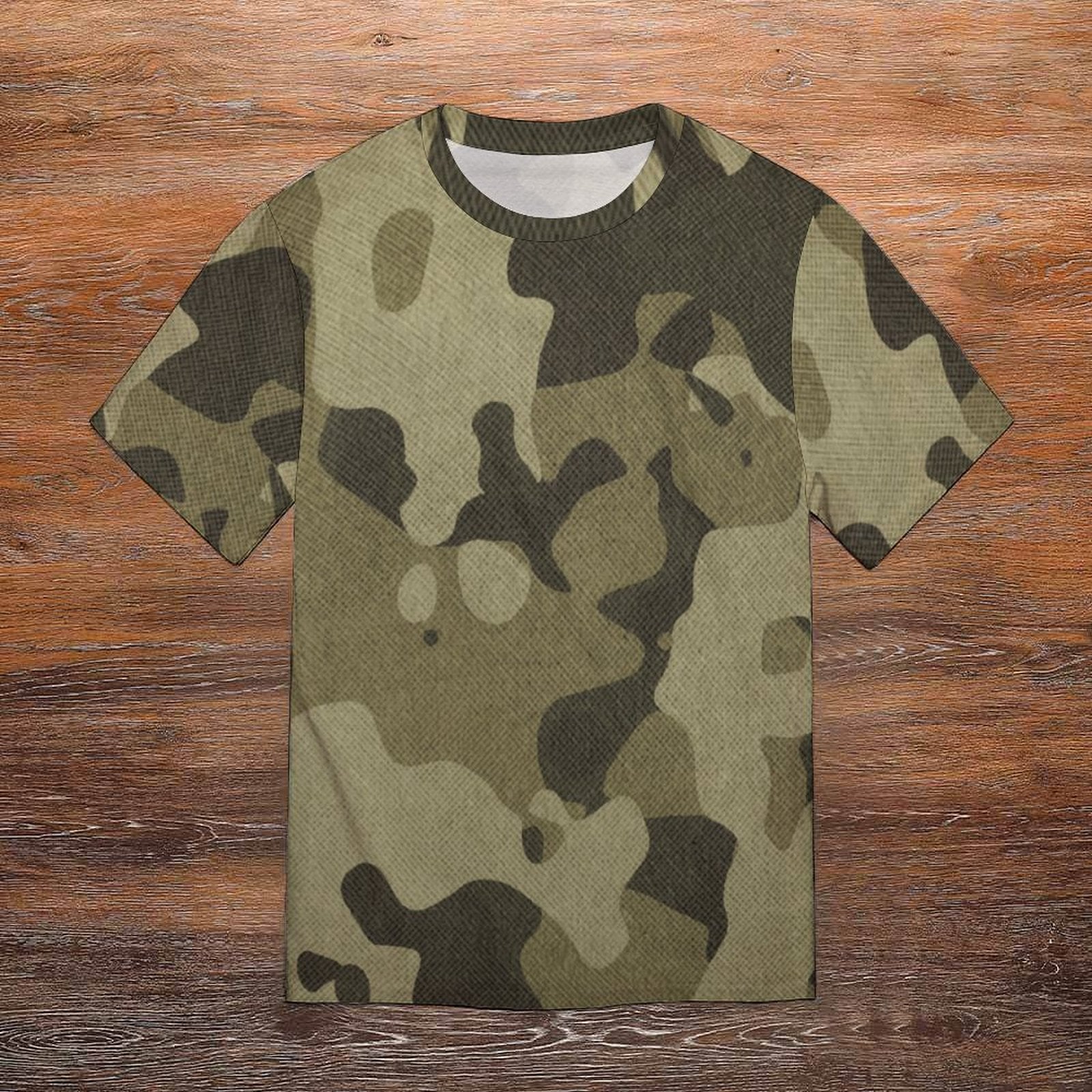 Camo Shirt | Green Fabric T Camo Colors
