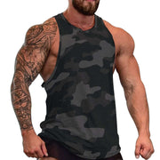Camo Tank Top | Black Camouflage Camo Colors