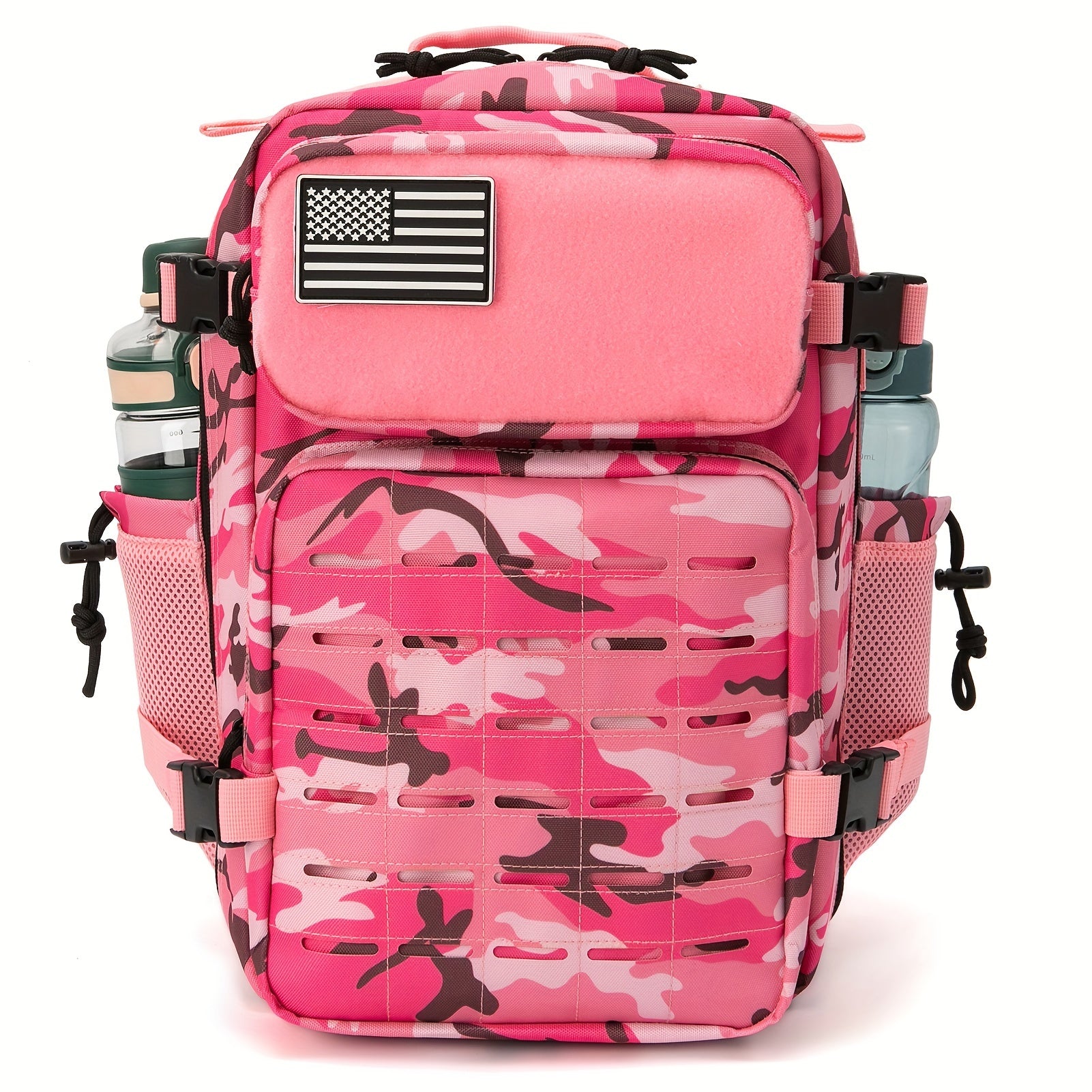 6.6-Gallon Pink Camo Molle Backpack for Women Camo Colors