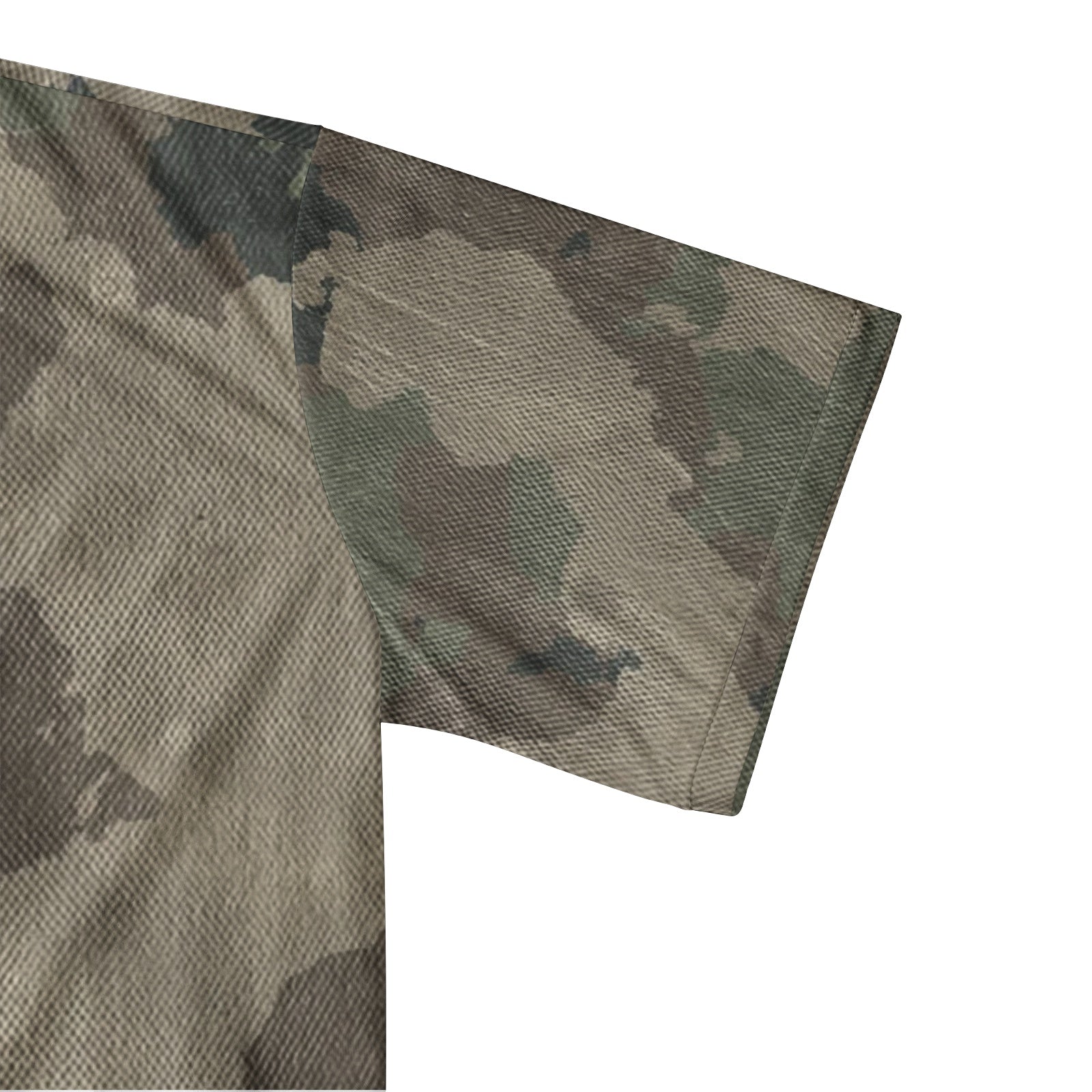 Camo Golf Shirt | Dirty Brown Camo Colors