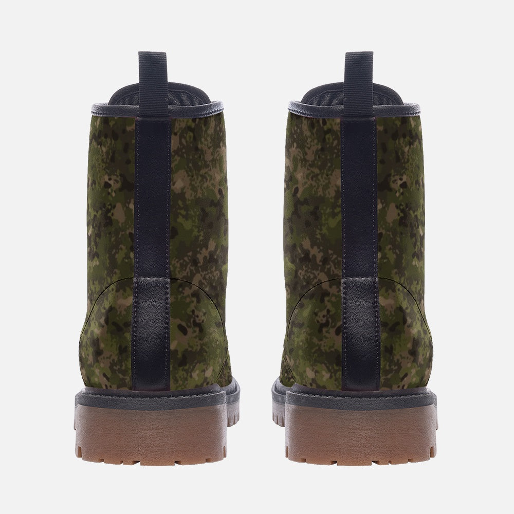 Hunting Brown Camo Boots | Lightweight Leather Camo Colors