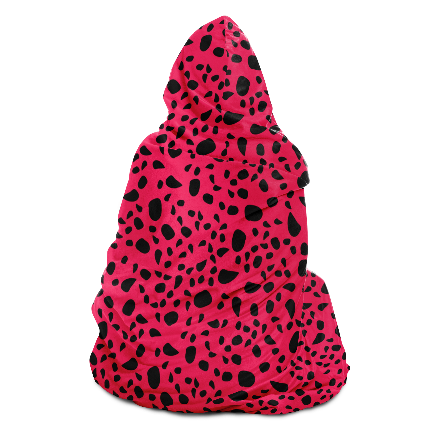 Blanket Hoodie | Pink Leopard Print | Microfleece Lining | Camo Colors