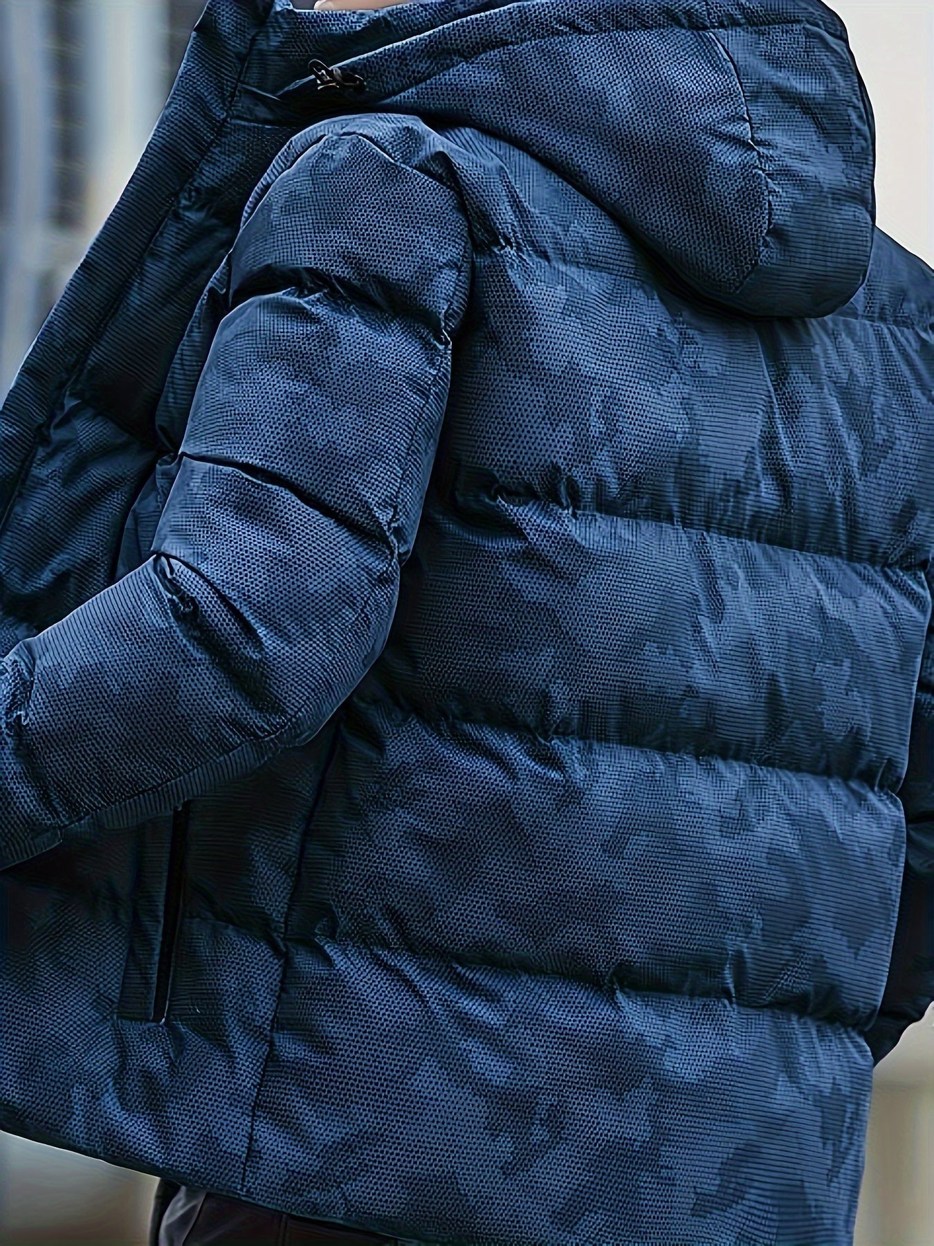 Men's Camo Fleece Jacket: Hooded, Zip-Up, Warm, Outdoor Hoodie Camo Colors