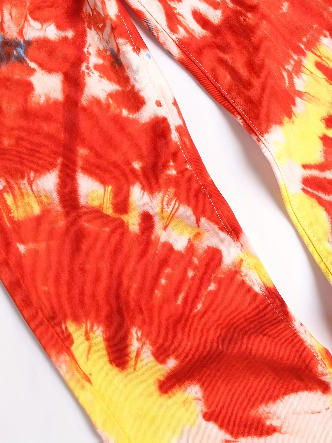 Men'S Regular Fit Casual Denim Jeans - Mid Waist Camo Colors