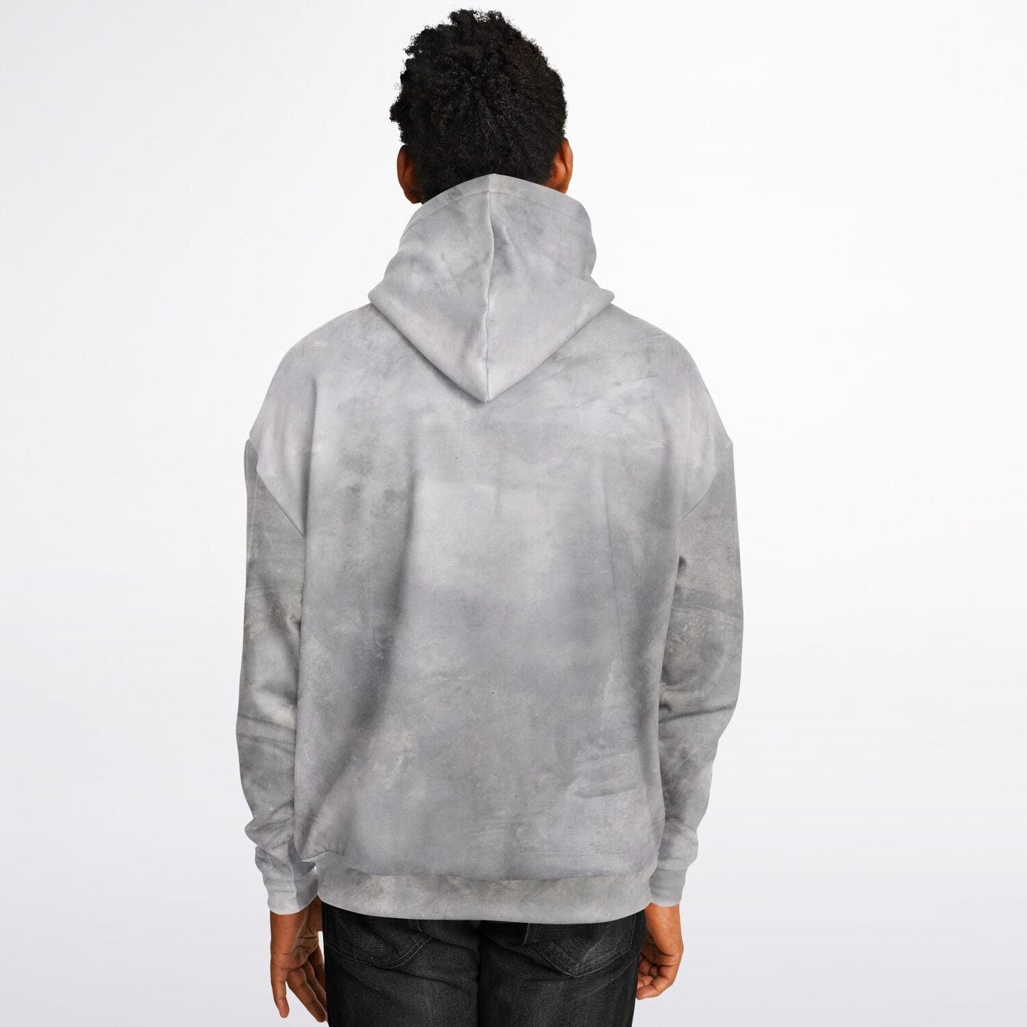 Oversized Concrete Hoodie – Y2K Retro Vintage Streetwear | Camo Colors