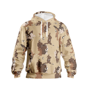 Men's Pullover Hoodie | US Marines Desert Uniform Camo Colors