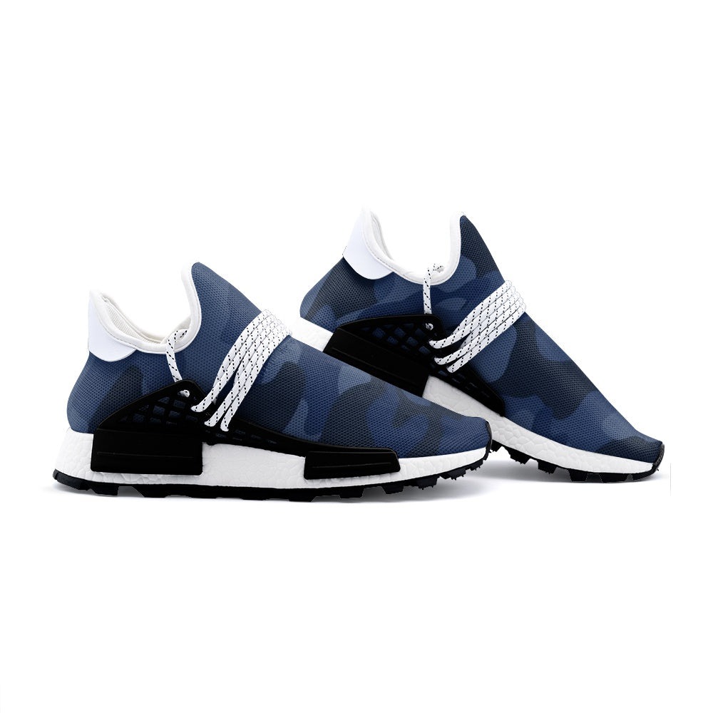 Lightweight Camo Sneakers | Deep Blue Camouflage Camo Colors