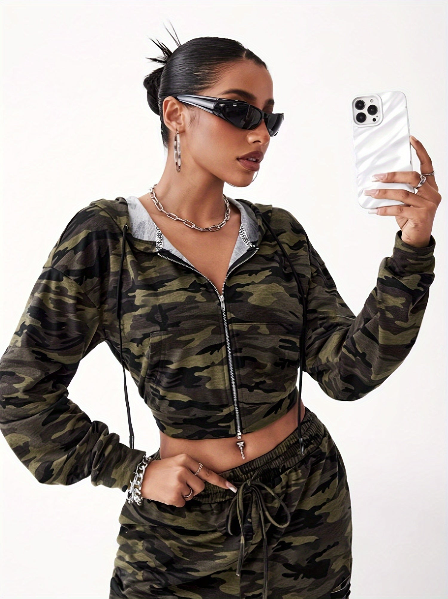 Women's Camo Hoodie | All-Season Pullover Camo Colors