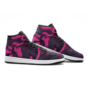Pink Camo Sneakers AJ 1 | Onyx & Deep Blue Mixed Camouflage Camo Colors