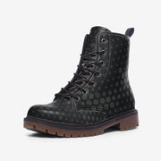 Black Camo Boots | Lightweight Leather | Stylish Hive Camo Colors