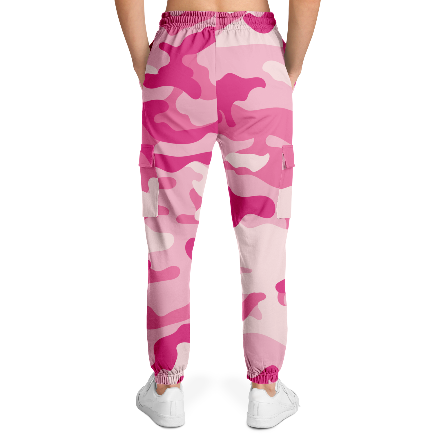 Camo Cargo Pants | Unisex | Lavender Pink Camouflage Camo Colors
