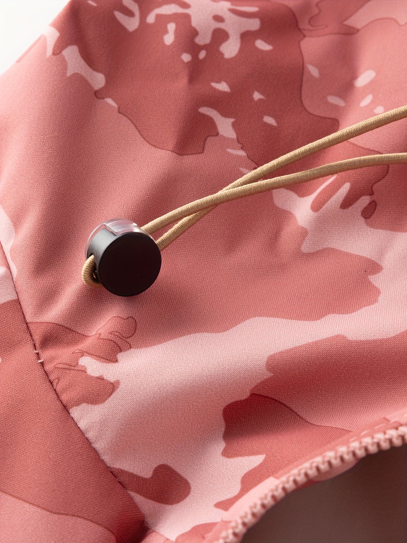 Men's Camo Windbreaker Jacket with a Hood | Multi Pocket Cargo Jacket Camo Colors