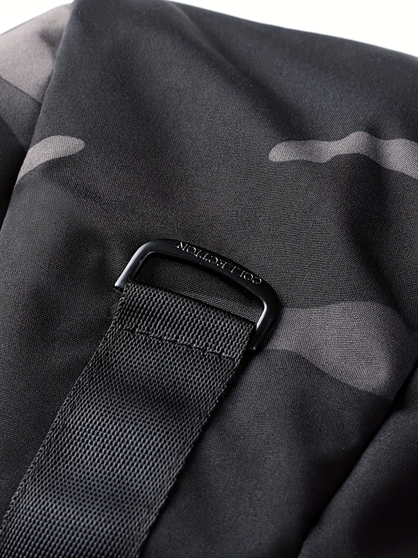 Men's Black Camouflage Padded Jacket | Regular Fit with Hooded Collar Camo Colors