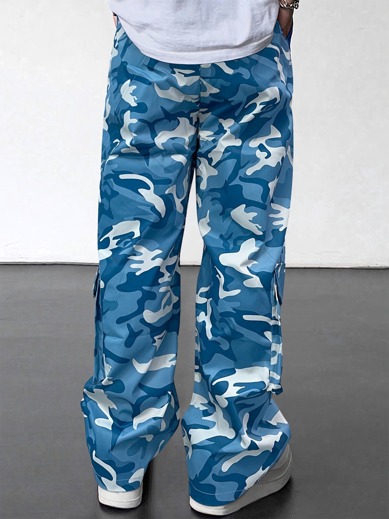 Men's Camo Cargo Pants | Loose Fit, Multi-Pocket Design Camo Colors
