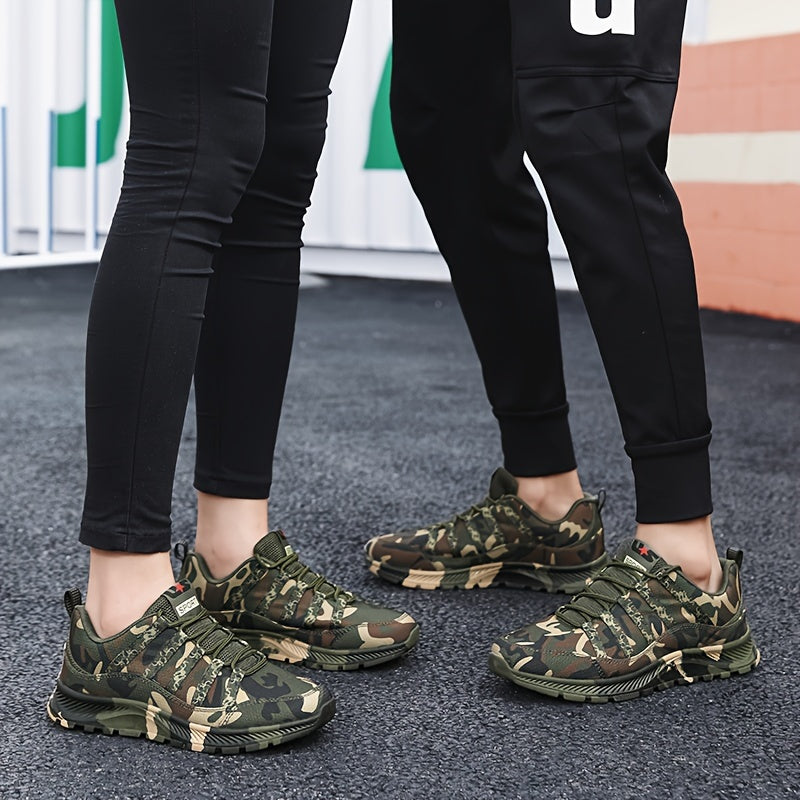 Camo Mesh Breathable Sneakers – Perfect for Running, Hiking Camo Colors