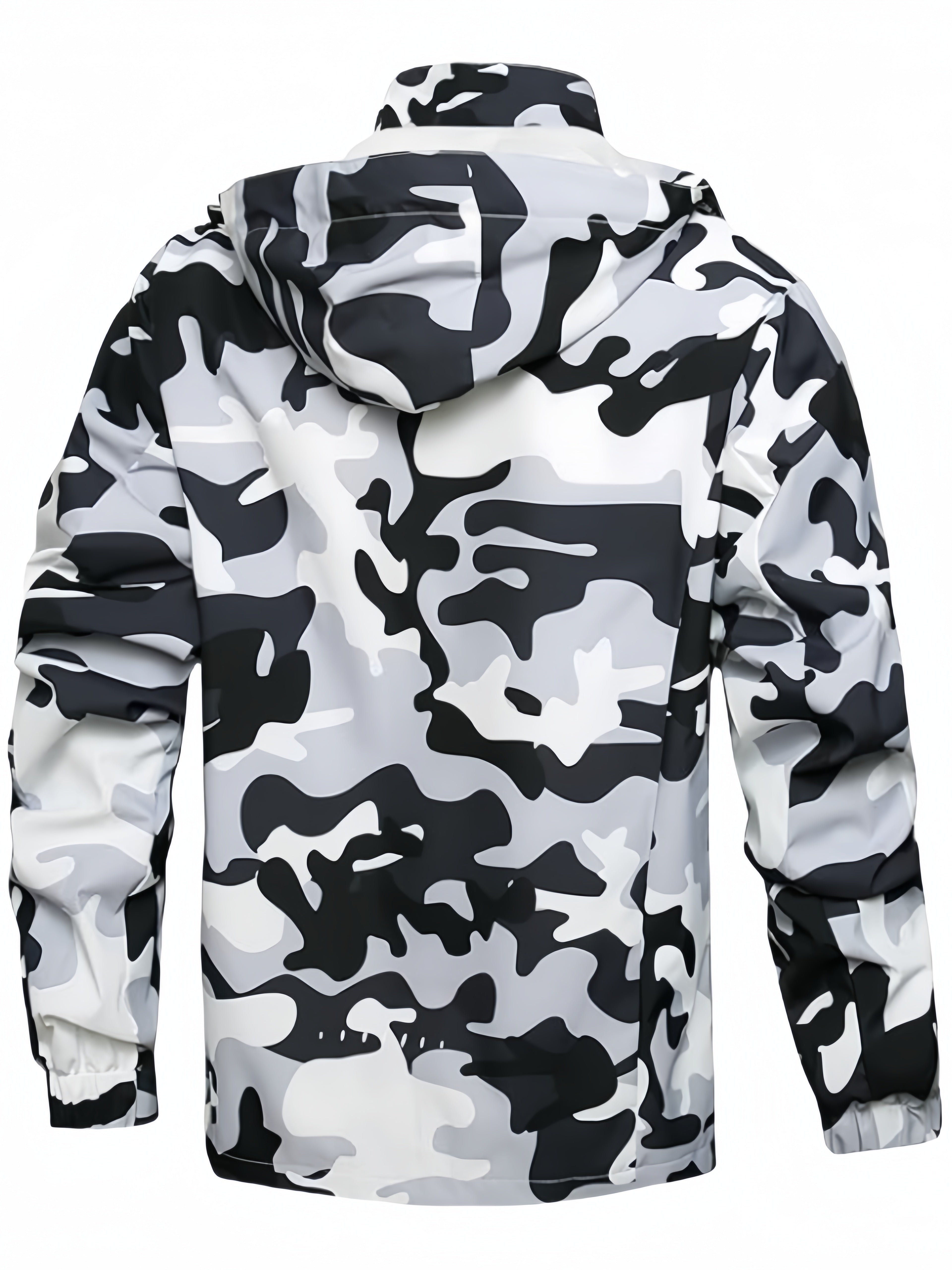 Men's Camo Windbreaker Jacket | Waterproof, Warm & Stylish Camo Colors