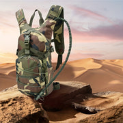 Versatile Tactical Backpack with Built-In Hydration System Camo Colors