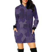 Camo Hoodie Dress | Blue LED Camo Colors