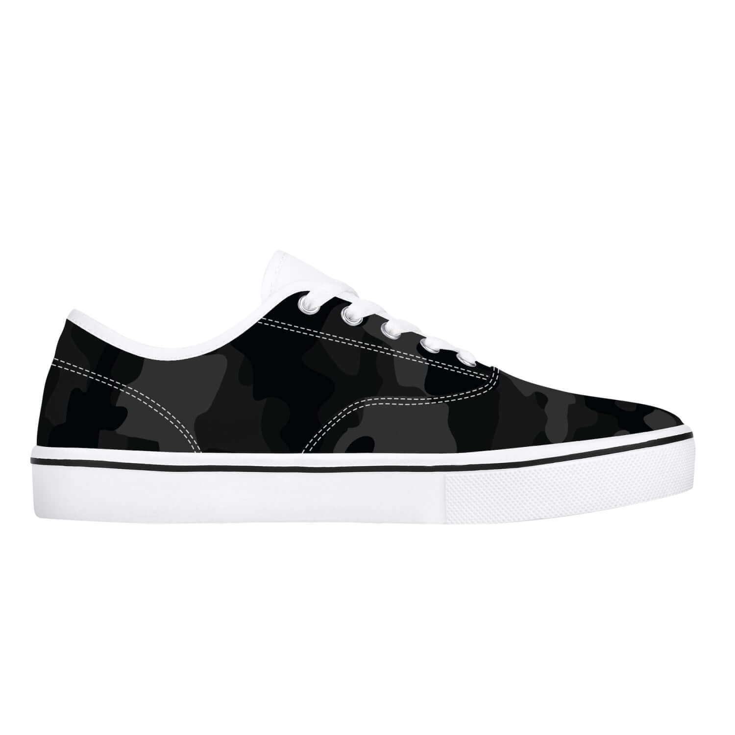 Camo Skate Shoes | Black Camouflage Camo Colors