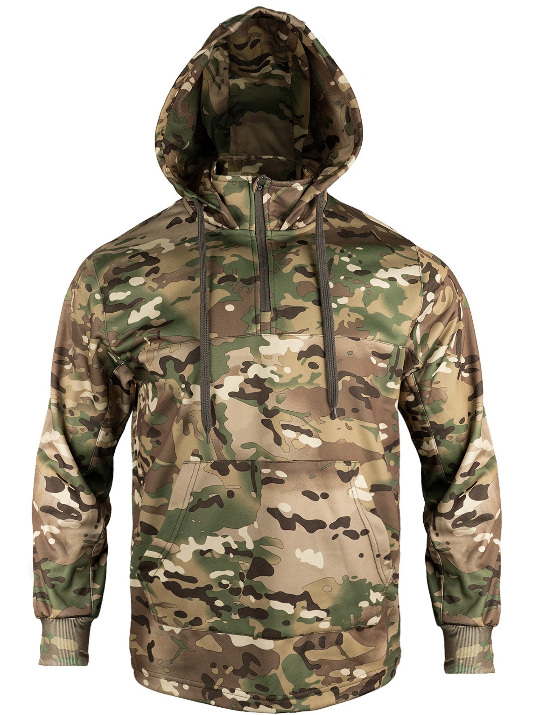 Tactical Camo Hooded Fleece Sweatshirt – Warm &amp; Durable | Camo Colors