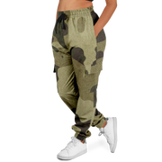 Camo Cargo Pants | Unisex | Green Fabric Camouflage Camo Colors