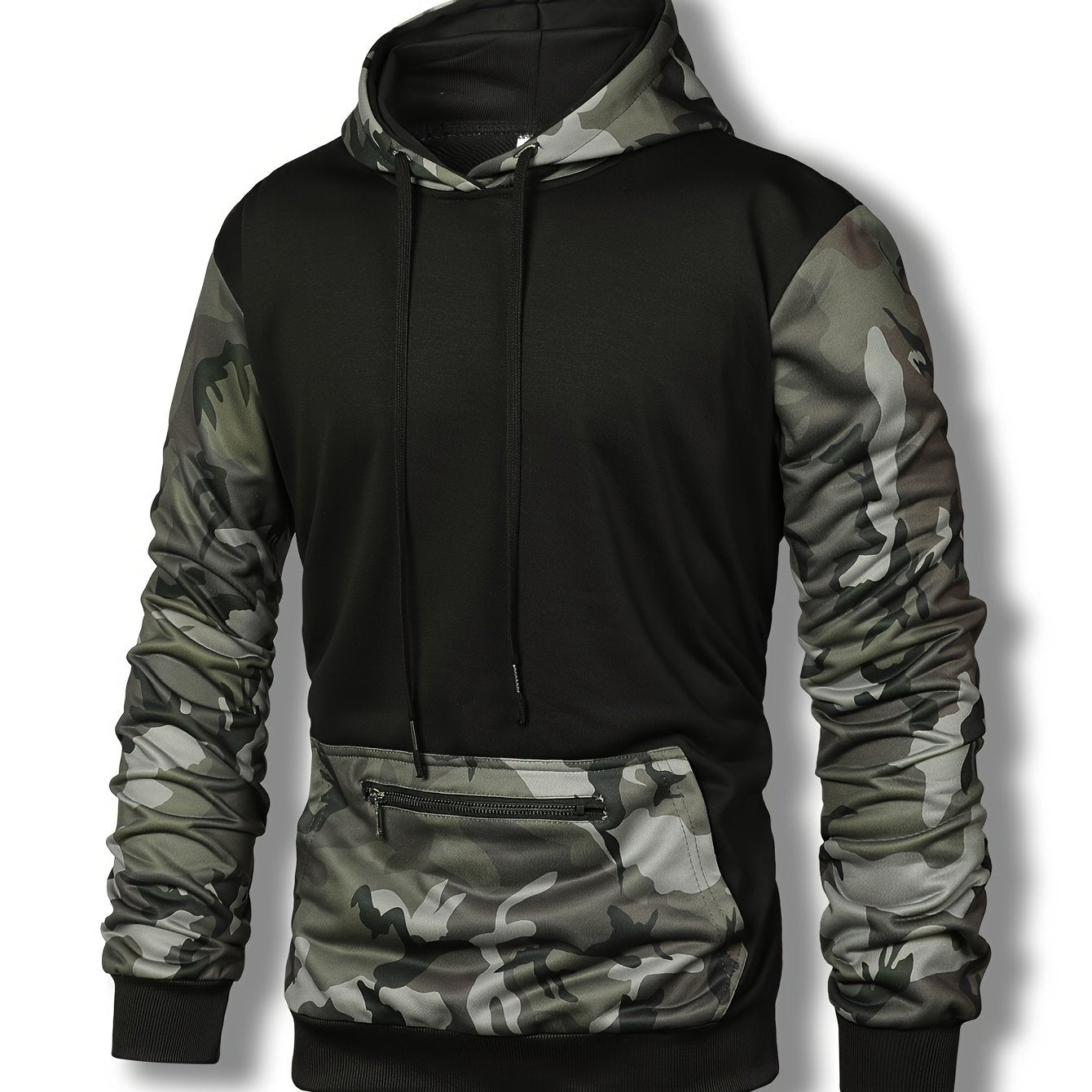 Men's Camouflage Collage Color Hoodie | Camo Colors