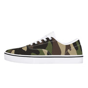 Camo Skate Shoes | Classic Green Camouflage Camo Colors