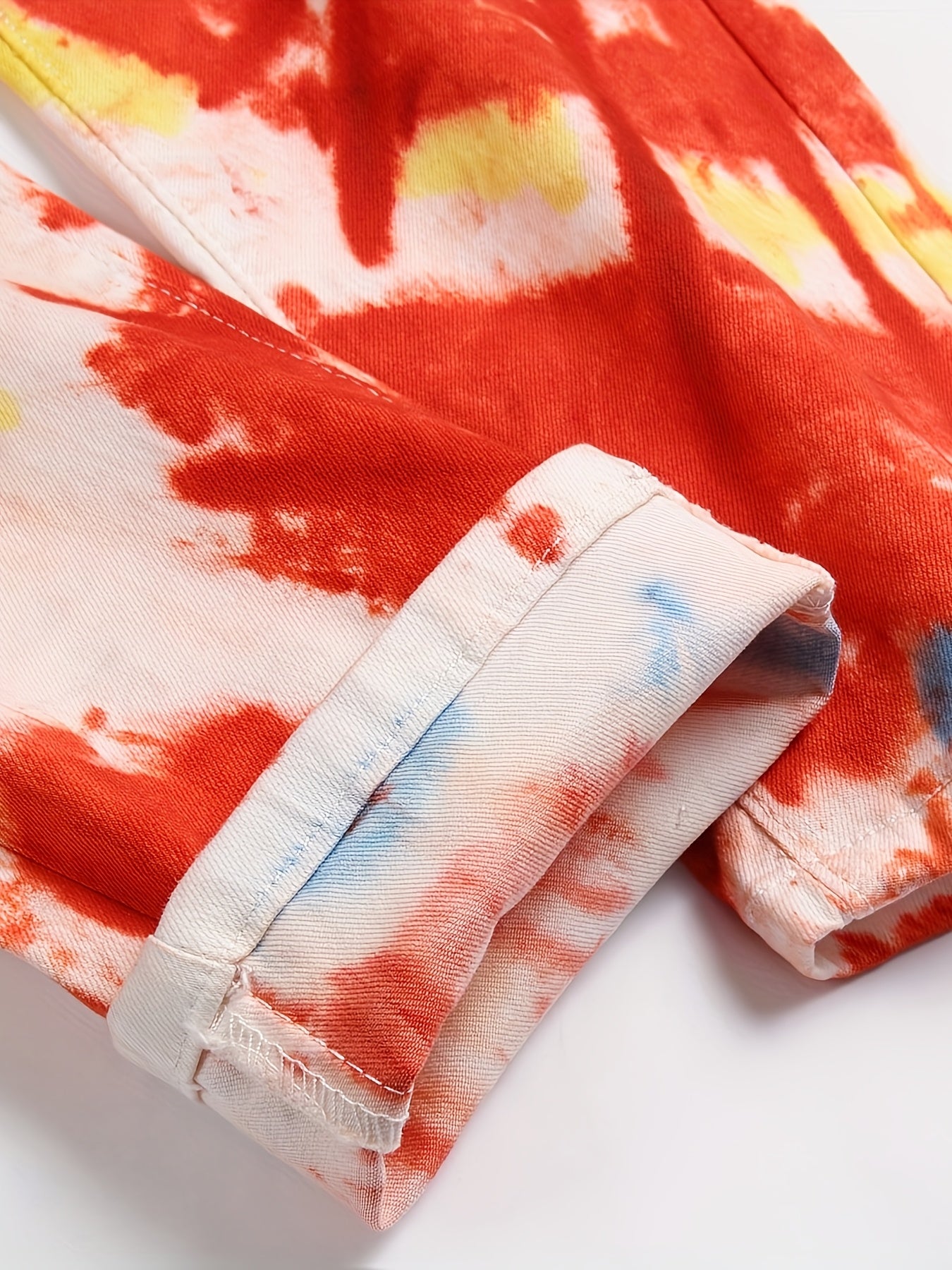 Men'S Regular Fit Casual Denim Jeans - Mid Waist Camo Colors