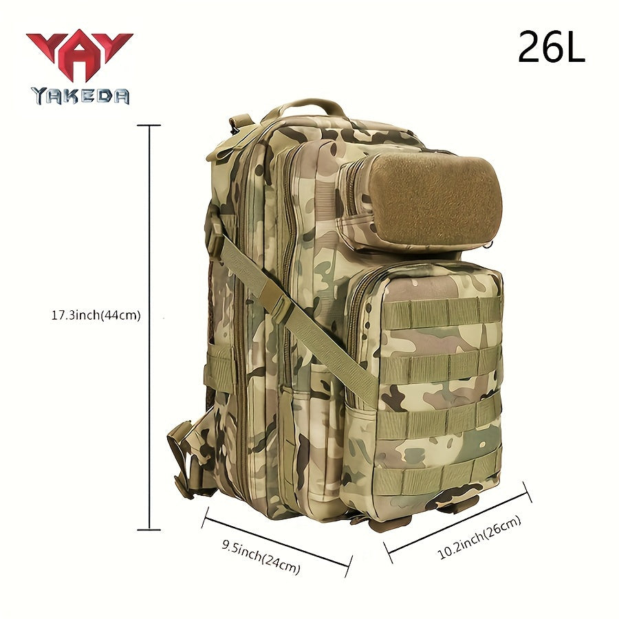 YAKEDA 3P Backpack | Durable & Versatile Bag Camo Colors