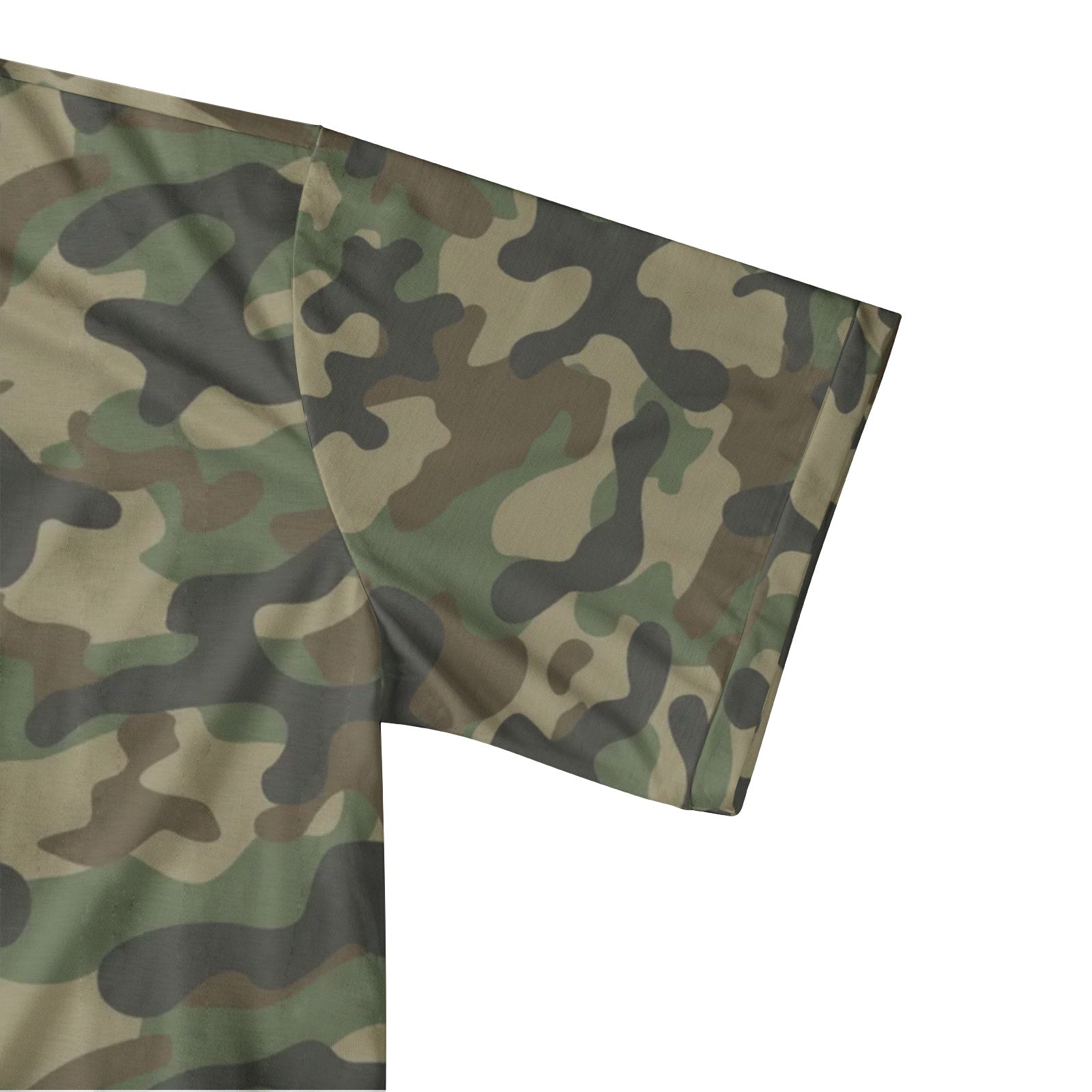 Camo Golf Shirt | Military Brown Camo Colors