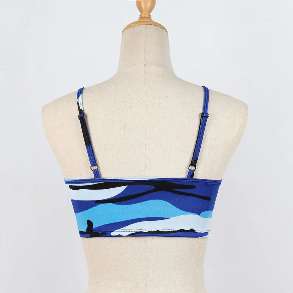 Camouflage Crop Top Women Camo Colors