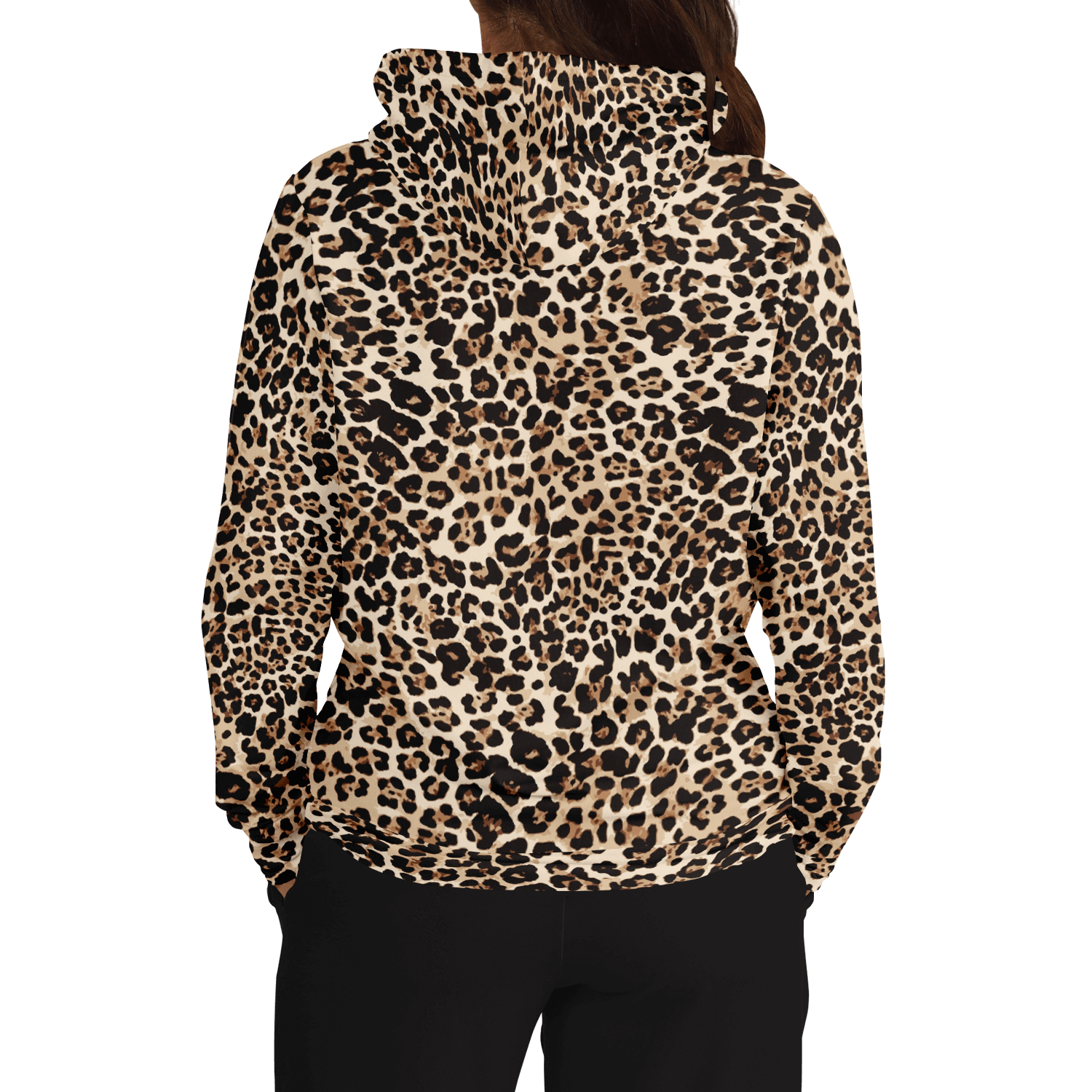 Leopard Print Hoodie | Classic Brown | Camo Colors